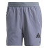 Calça de Fitness adidas Power 3Bandas Short Homem Cinza