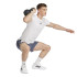 Calça de Fitness adidas Power 3Bandas Short Homem Cinza