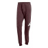 Calça adidas Big Logo French Terry Homem Granate/Branco