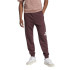 Calça adidas Big Logo French Terry Homem Granate/Branco