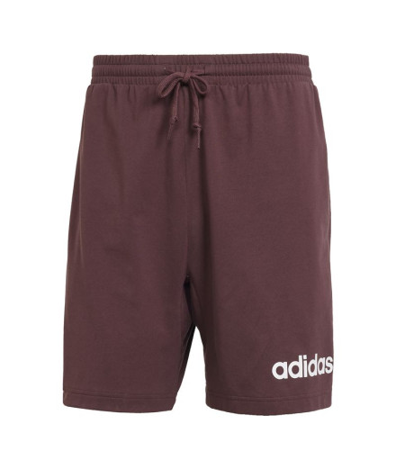 Pantalones adidas Linear Sj Sho Hombre Granate/Blanco