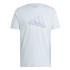 Camiseta adidas Tech Bos Graphic Hombre Azul