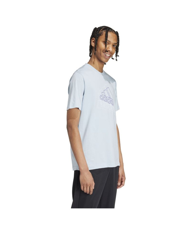 T-shirt adidas Tech Bos Graphic Homme Bleu