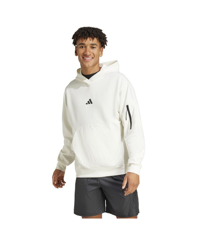 Moletom adidas City Escape Hd Gd Homem Branco