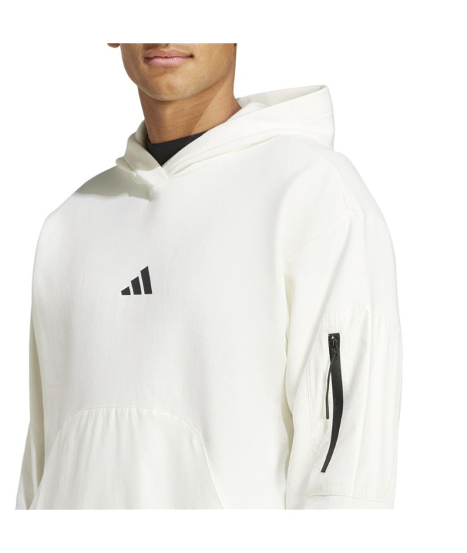 Moletom adidas City Escape Hd Gd Homem Branco