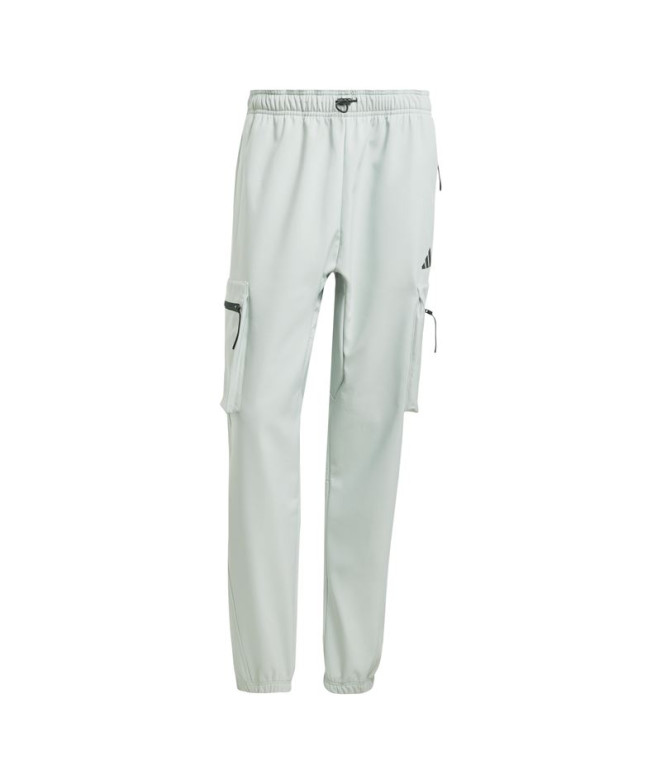Pantalones adidas City Escape Q1 Pr Hombre Plata