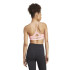 Brassiere de sport de Fitness adidas Aeroreact Training 3Stripes Femme Rose