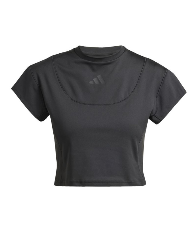 Camiseta adidas City Escape G Cro Mujer Negro