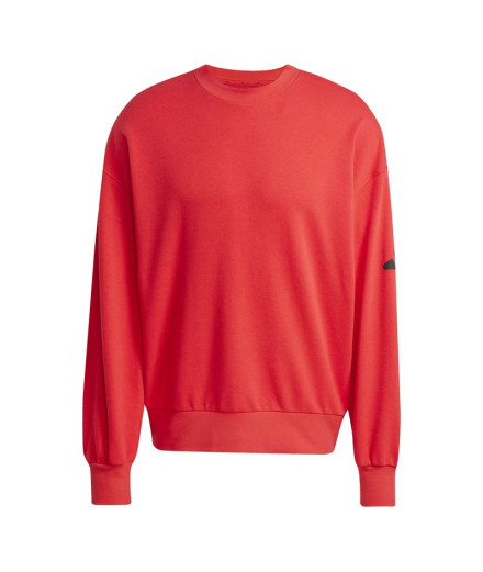 Sudadera adidas Swt French Terry Hombre Rubpur/Negro