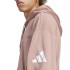 Sweat adidas Hd French Terry Homme Rose/Blanc