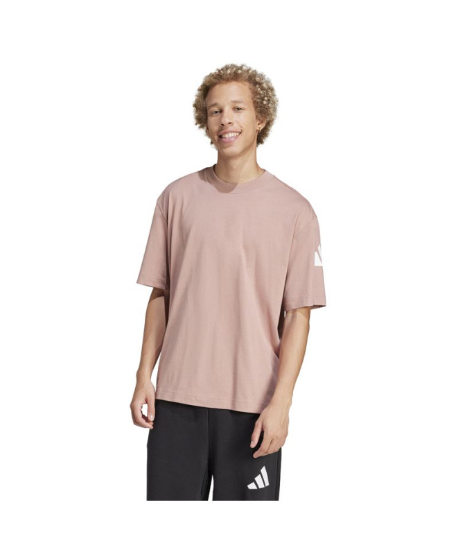 T-shirt adidas Sj Homme Rose/Blanc