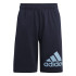 Calça adidas Essentials Big Logo Cotton Short Infantil Azul