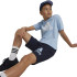 Calça adidas Essentials Big Logo Cotton Short Infantil Azul