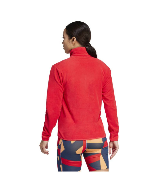 Polar de Montagne adidas Mt Fz Fleece Femme Rubpur