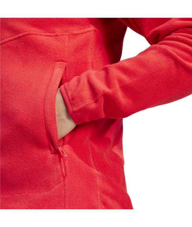 Polar de Montagne adidas Mt Fz Fleece Femme Rubpur