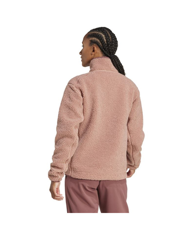 Polar de Montagne adidas Xpl Pile Snap Femme Rose