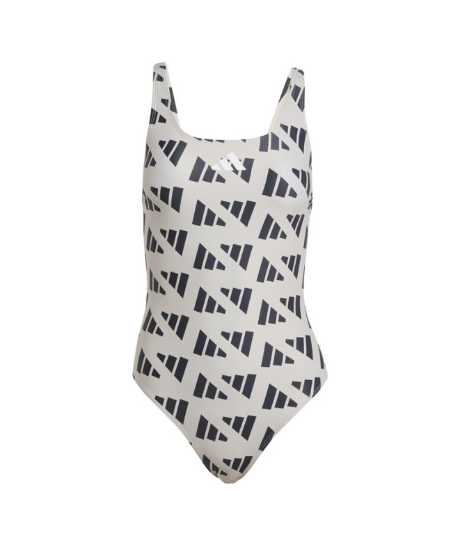 Bañador de Natación adidas Brd Grx St Mujer Beige