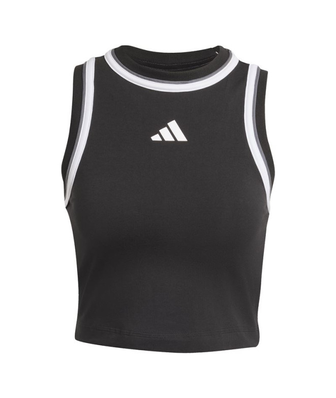 Camiseta adidas Cb Cro Tk Mujer Negro