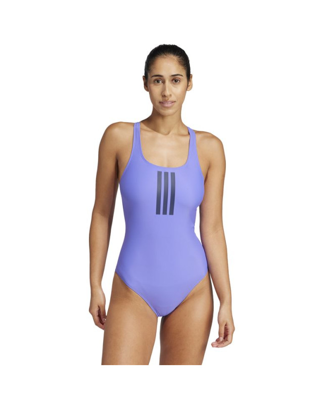 Maillot de bain de Natation adidas 3Bandas Mid...