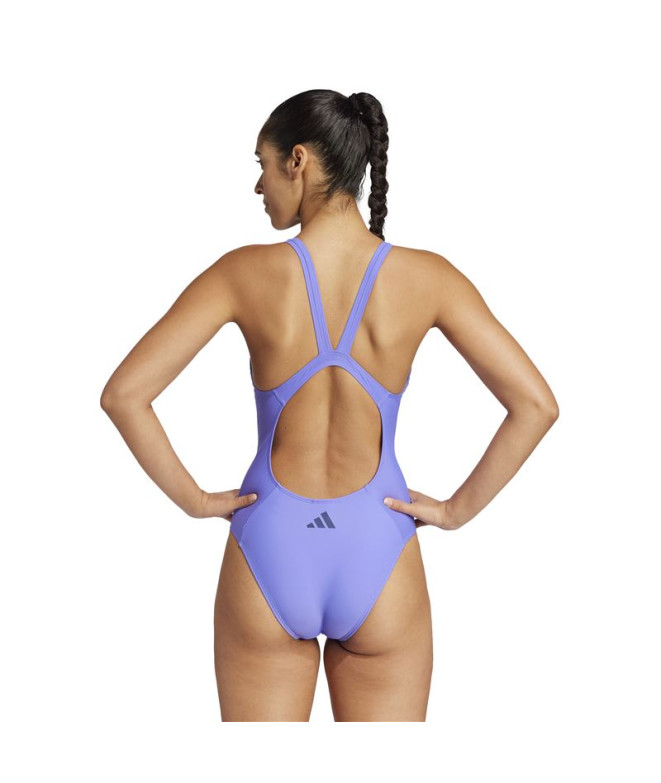 Maillot de bain de Natation adidas 3Bandas Mid...