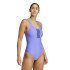 Maillot de bain de Natation adidas 3Bandas Mid Suit Femme Bleu
