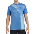 Camiseta de Padel Bullpadel Brumo Homem Azul Atômico