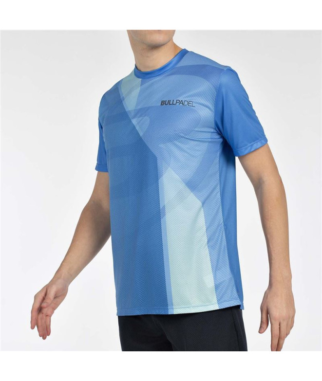 T-shirt de Padel Bullpadel Brumo Homme Bleu...