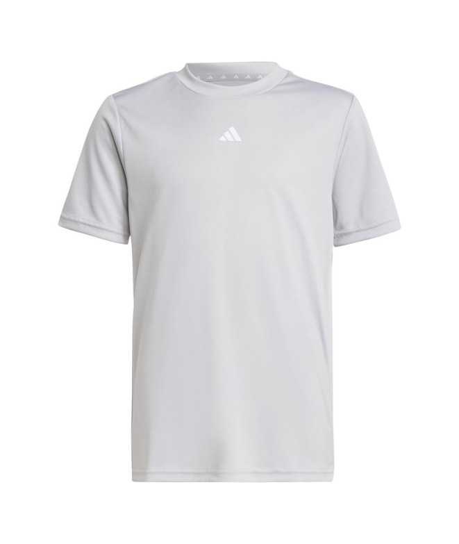 Camiseta de Fitness adidas Tr-Essentials Infantil Cinza