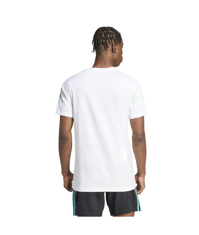 T-shirt adidas Mercedes ADN Blanc/Noir Homme