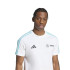 Camiseta adidas Mercedes DNA Branco/Preto Homem