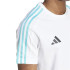 Camiseta adidas Mercedes DNA Branco/Preto Homem