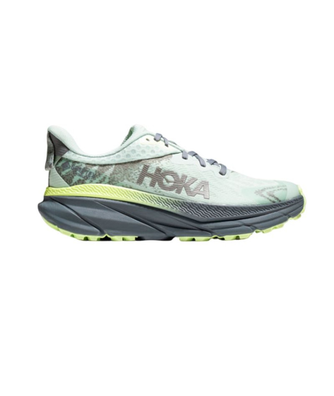 Zapatillas de Trail Hoka Challenger 7 Gtx Verde Hombre
