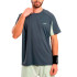 Camiseta de Pádel Nox Homem Pro Carvão Cinza