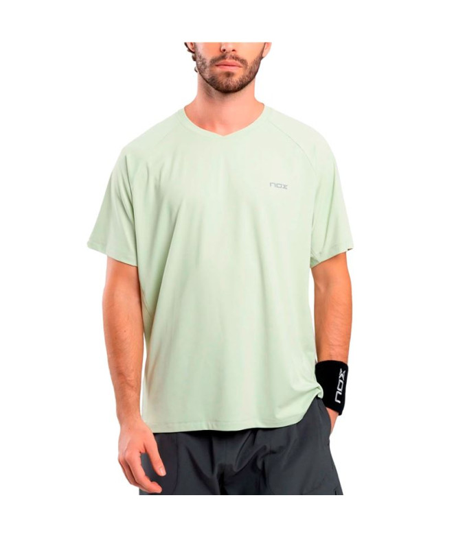 Camiseta de Pádel Nox Homem Pro Lily Verde