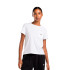 Camiseta de Fitness Reebok Identity Small Logo Mulher Branco