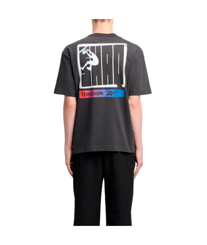 T-shirt Reebok Gs Hs Shaq Silo Logo Homme Noir