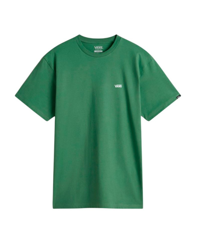 Camiseta Vans Logotipo do Peito Esquerdo Verde Homem