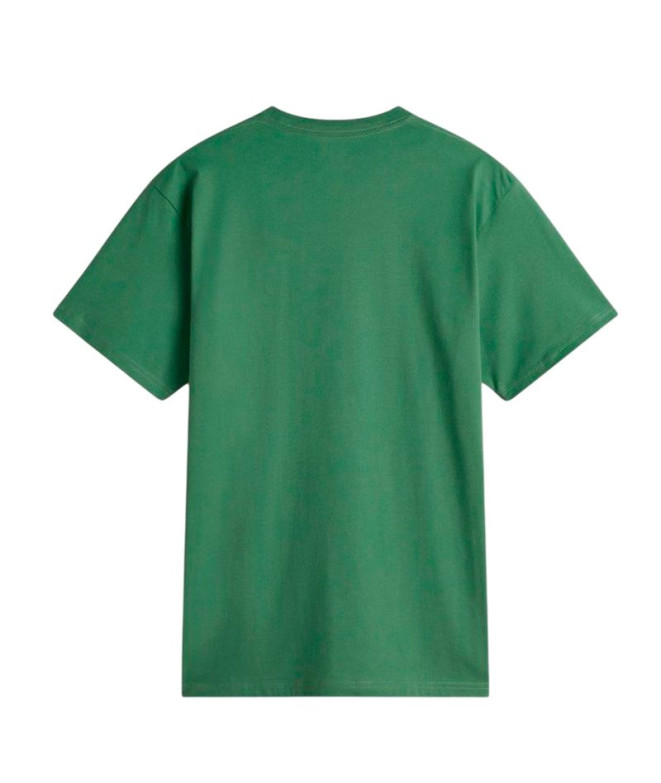 T-shirt Vans Logo de poitrine gauche vert Homme