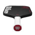 Pala de Pickle Ball Wilson Fierce Pro Pickleball Paddle 2 Negro/Rojo/