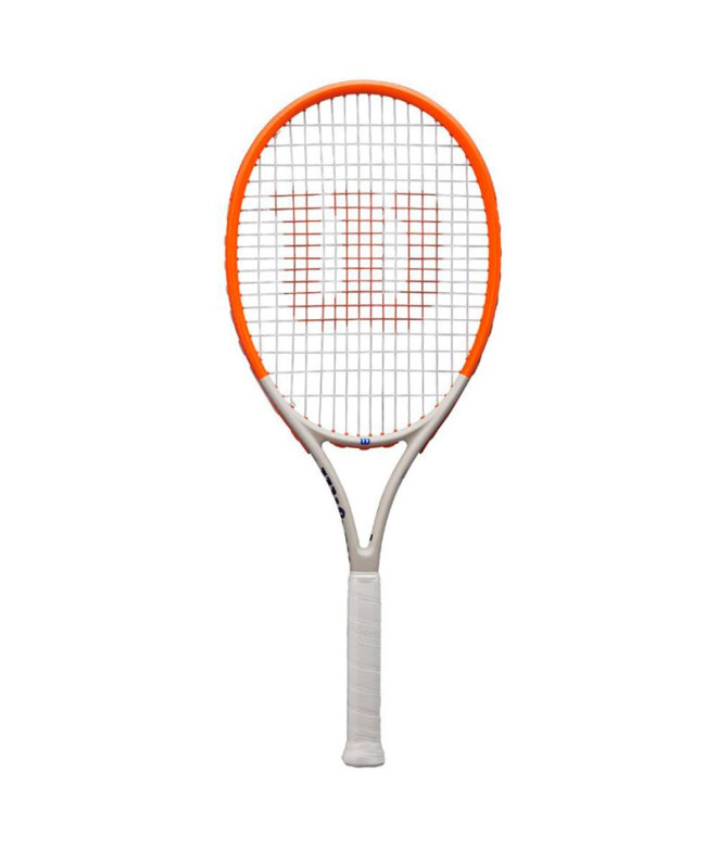 Raqueta de Tenis Wilson Roland Garros Elite Comp 26 Infantil Naranja