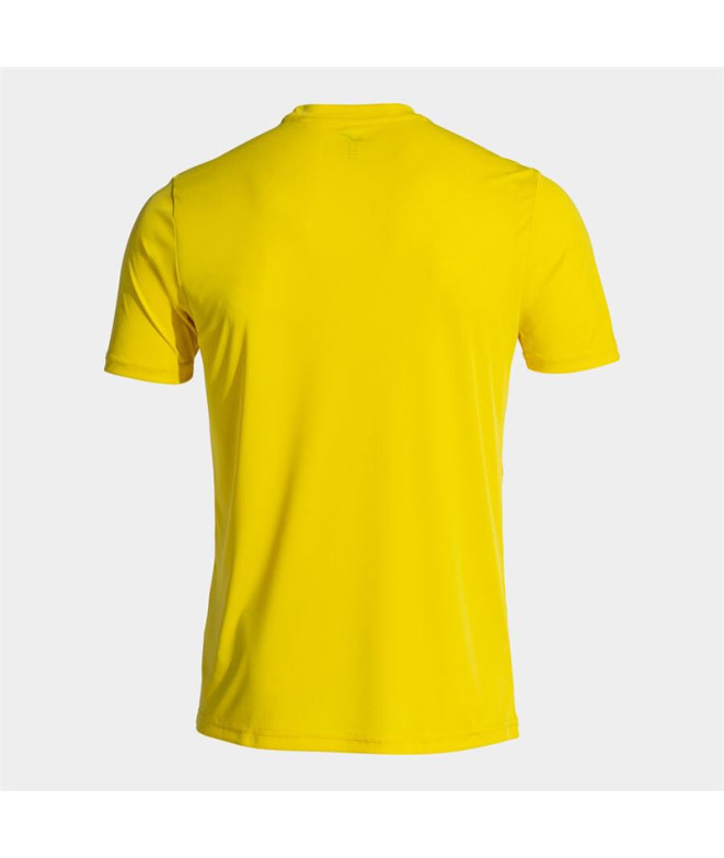 Camiseta de Futebol Joma Lion II Homem Amarelo