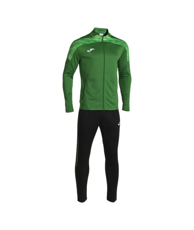 Chándal Joma Championship VIII Hombre Verde/Negro