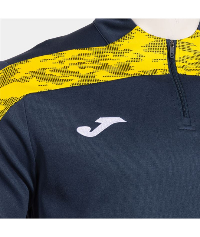 Sweat Joma Championship VIII Homme Dark Navy Jaune