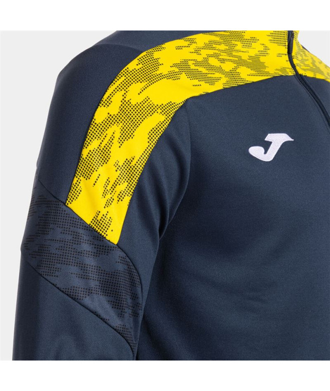 Sweat Joma Championship VIII Homme Dark Navy Jaune