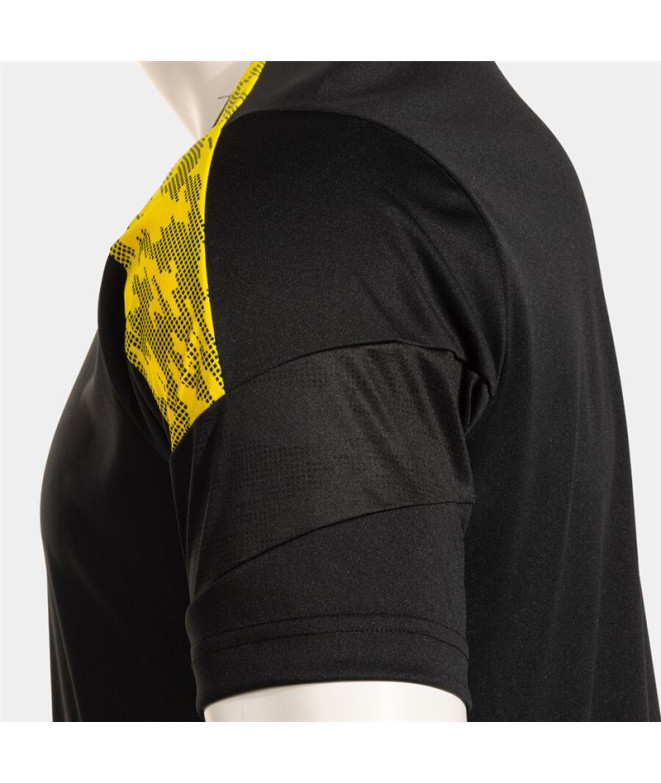 T-shirt Joma Championship VIII Homme Noir/Jaune