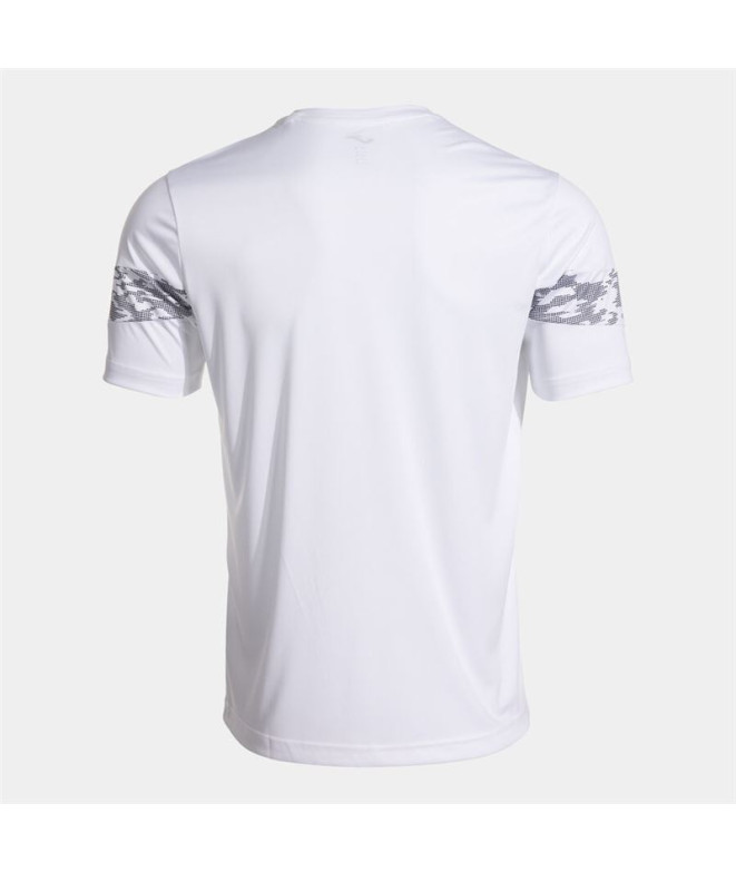 T-shirt Joma Championship VIII Homme Blanc/Royal