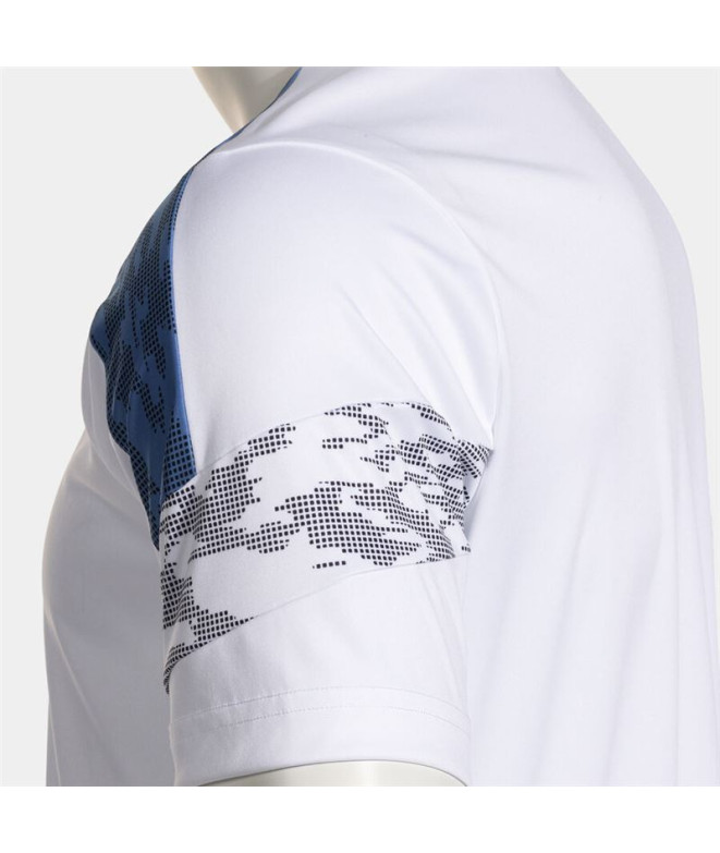 T-shirt Joma Championship VIII Homme Blanc/Royal