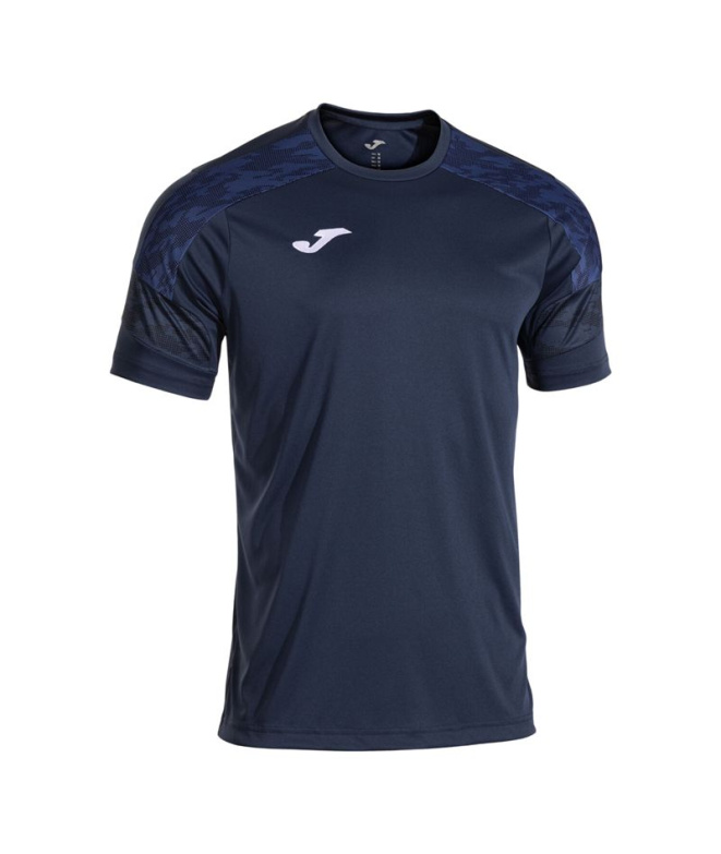 Camiseta Joma Championship VIII Homem Azul Marinho