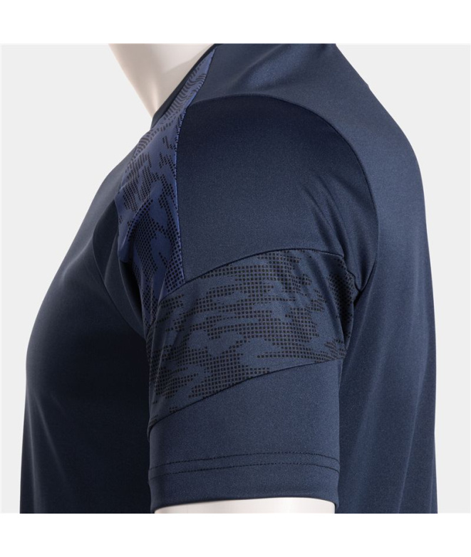Camiseta Joma Championship VIII Homem Azul Marinho