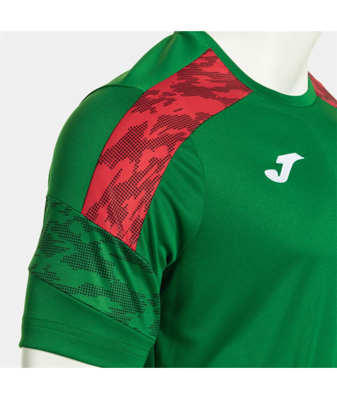 T-shirt Joma Championship VIII Homme Vert/Rouge